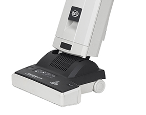 Commercial upright vacuum cleaners